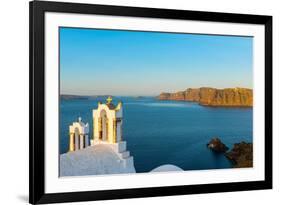 The Famous Blue and White City Oia,Santorini-scorpp-Framed Photographic Print