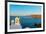 The Famous Blue and White City Oia,Santorini-scorpp-Framed Photographic Print