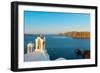 The Famous Blue and White City Oia,Santorini-scorpp-Framed Photographic Print