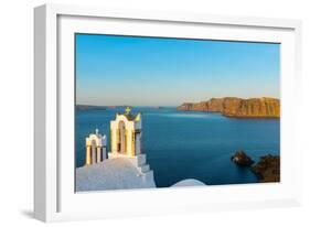 The Famous Blue and White City Oia,Santorini-scorpp-Framed Photographic Print