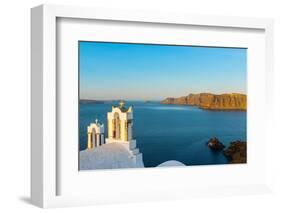 The Famous Blue and White City Oia,Santorini-scorpp-Framed Photographic Print