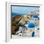 The Famous Blue and White City Oia,Santorini-scorpp-Framed Photographic Print