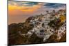 The Famous Blue and White City Oia,Santorini-scorpp-Mounted Photographic Print