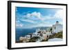 The Famous Blue and White City Oia,Santorini-scorpp-Framed Photographic Print