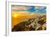 The Famous Blue and White City Oia,Santorini-scorpp-Framed Photographic Print