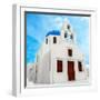 The Famous Blue and White City Oia,Santorini-scorpp-Framed Photographic Print