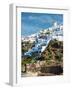 The Famous Blue and White City Oia,Santorini-scorpp-Framed Photographic Print