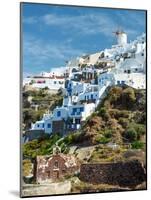 The Famous Blue and White City Oia,Santorini-scorpp-Mounted Photographic Print