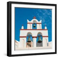 The Famous Blue and White City Oia,Santorini-scorpp-Framed Photographic Print