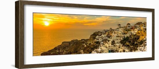 The Famous Blue and White City Oia,Santorini-scorpp-Framed Photographic Print