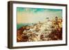 The Famous Blue and White City Oia,Santorini-scorpp-Framed Photographic Print