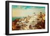 The Famous Blue and White City Oia,Santorini-scorpp-Framed Photographic Print