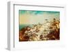 The Famous Blue and White City Oia,Santorini-scorpp-Framed Photographic Print