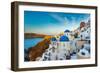 The Famous Blue and White City Oia,Santorini-scorpp-Framed Photographic Print