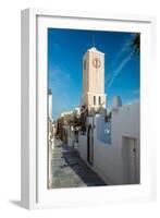 The Famous Blue and White City Oia,Santorini-scorpp-Framed Photographic Print