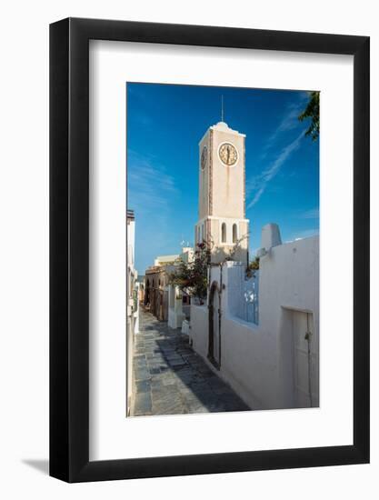 The Famous Blue and White City Oia,Santorini-scorpp-Framed Photographic Print