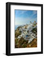 The Famous Blue and White City Oia,Santorini-scorpp-Framed Photographic Print