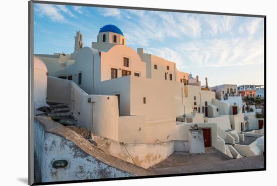 The Famous Blue and White City Oia,Santorini-scorpp-Mounted Photographic Print