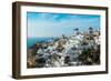 The Famous Blue and White City Oia,Santorini-scorpp-Framed Photographic Print