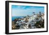 The Famous Blue and White City Oia,Santorini-scorpp-Framed Photographic Print