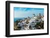 The Famous Blue and White City Oia,Santorini-scorpp-Framed Photographic Print