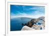 The Famous Blue and White City Oia,Santorini-scorpp-Framed Photographic Print