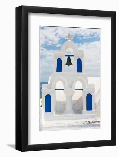 The Famous Blue and White City Oia,Santorini-scorpp-Framed Photographic Print