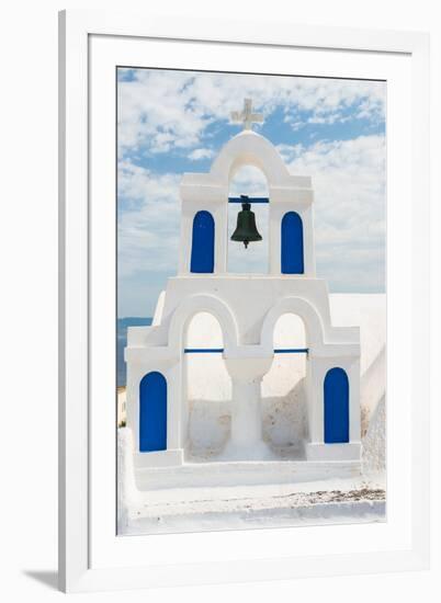 The Famous Blue and White City Oia,Santorini-scorpp-Framed Photographic Print