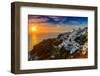 The Famous Blue and White City Oia,Santorini-scorpp-Framed Photographic Print