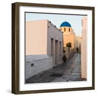 The Famous Blue and White City Oia,Santorini-scorpp-Framed Photographic Print