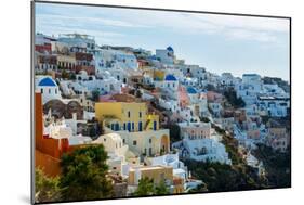 The Famous Blue and White City Oia,Santorini-scorpp-Mounted Photographic Print