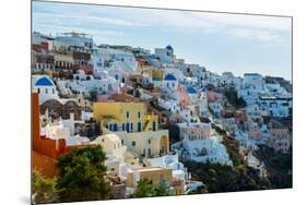 The Famous Blue and White City Oia,Santorini-scorpp-Mounted Photographic Print