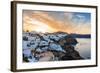 The Famous Blue and White City Oia,Santorini-scorpp-Framed Photographic Print