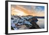 The Famous Blue and White City Oia,Santorini-scorpp-Framed Photographic Print