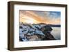 The Famous Blue and White City Oia,Santorini-scorpp-Framed Photographic Print