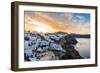 The Famous Blue and White City Oia,Santorini-scorpp-Framed Photographic Print