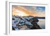 The Famous Blue and White City Oia,Santorini-scorpp-Framed Photographic Print