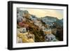 The Famous Blue and White City Oia,Santorini-scorpp-Framed Photographic Print