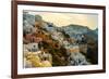 The Famous Blue and White City Oia,Santorini-scorpp-Framed Photographic Print