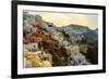 The Famous Blue and White City Oia,Santorini-scorpp-Framed Photographic Print