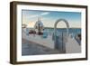 The Famous Blue and White City Oia,Santorini-scorpp-Framed Photographic Print