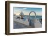 The Famous Blue and White City Oia,Santorini-scorpp-Framed Photographic Print