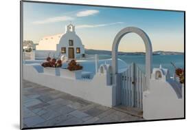 The Famous Blue and White City Oia,Santorini-scorpp-Mounted Photographic Print