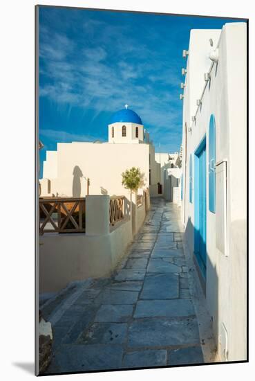 The Famous Blue and White City Oia,Santorini-scorpp-Mounted Photographic Print