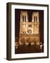 The Famous Cathedral of Notre Dame in Paris after the Rain, France-David Bank-Framed Photographic Print