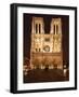 The Famous Cathedral of Notre Dame in Paris after the Rain, France-David Bank-Framed Photographic Print