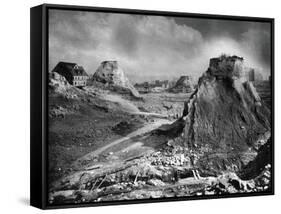 The Famous Denny Regrade of Seattle, Washington-Lantern Press-Framed Stretched Canvas