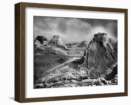 The Famous Denny Regrade of Seattle, Washington-Lantern Press-Framed Art Print