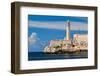 The Famous Fortress and Lighthouse of El Morro in the Entrance of Havana Bay, Cuba-Kamira-Framed Photographic Print