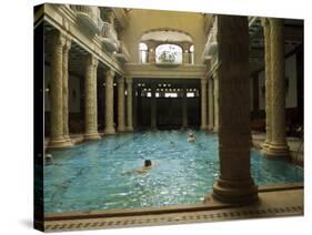 The Famous Gellert Spa in Buda, Budapest, Hungary-R H Productions-Stretched Canvas